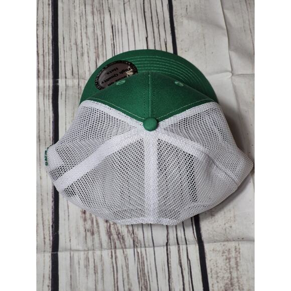 Masters Tournament 2024 Green & White Mesh Cap Snapback Golf PGA Hat - Picture 5 of 9